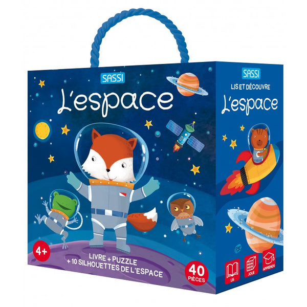 Livre puzzle - L'espace