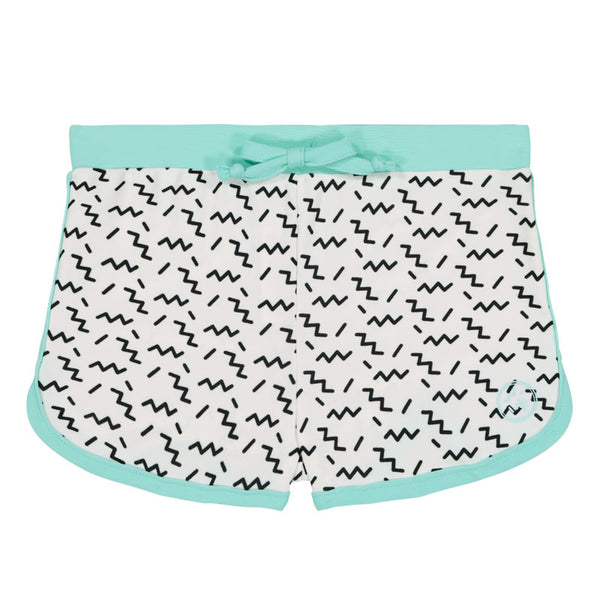 Short Anti-UV Screech - Zigzag Green