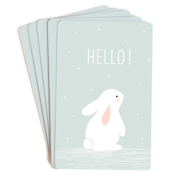 Mini cartes Hello