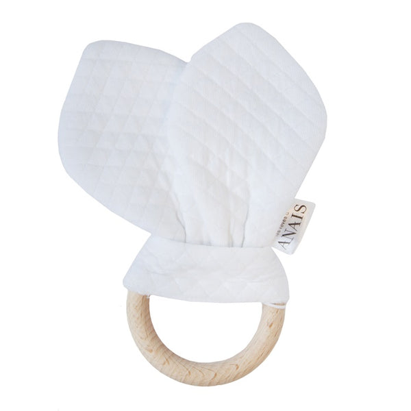 Hochet bois teether rabbit