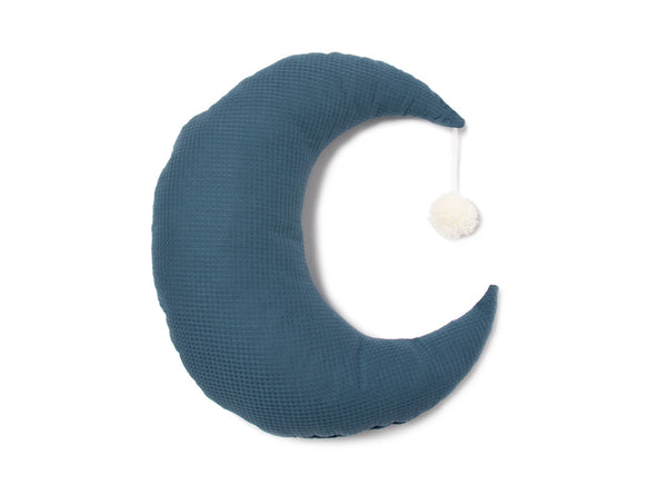 Coussin lune Pierrot honeycombs