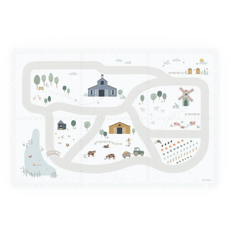 Tapis puzzle EEVAA Ferme