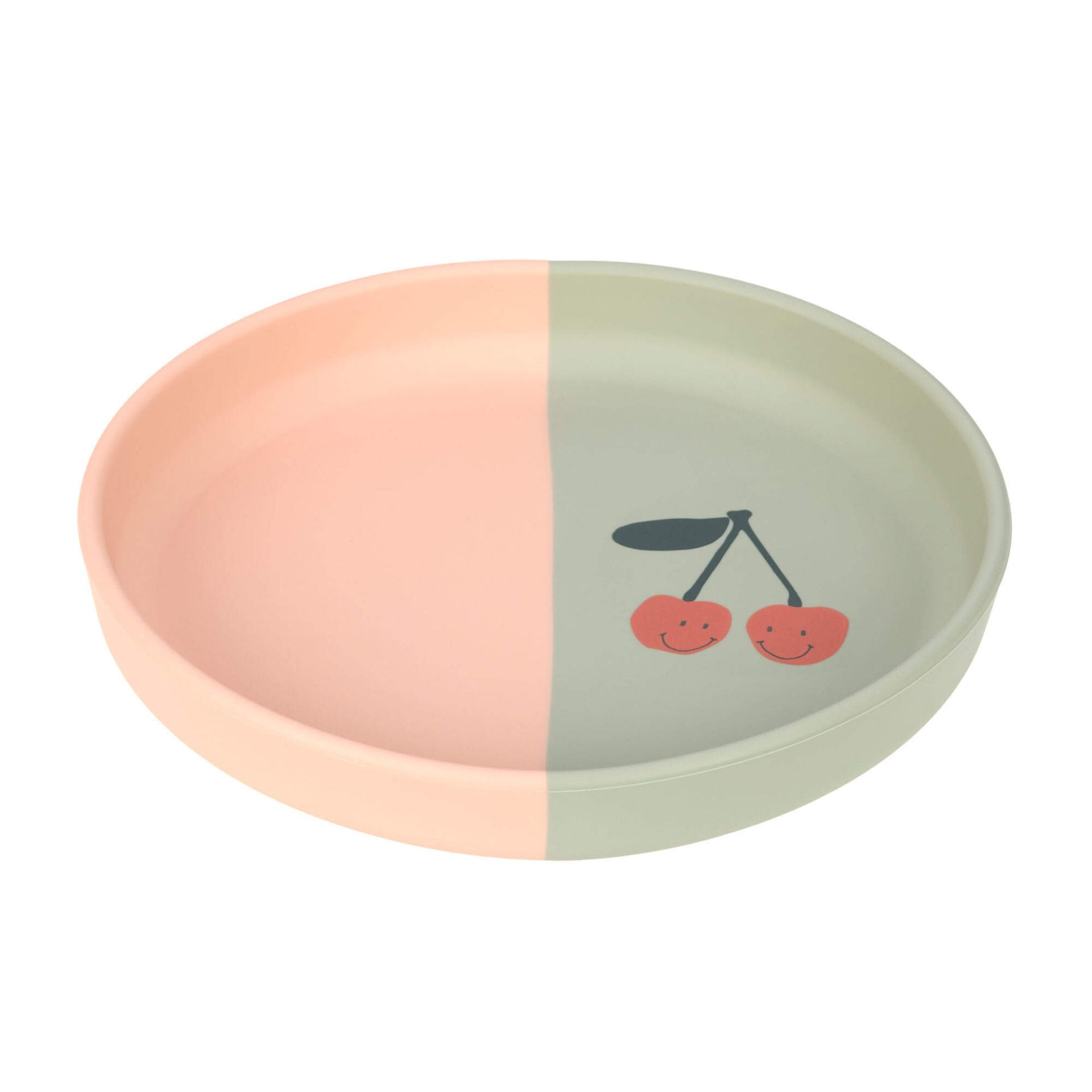 Assiette silicone - Happy Fruits Cerise