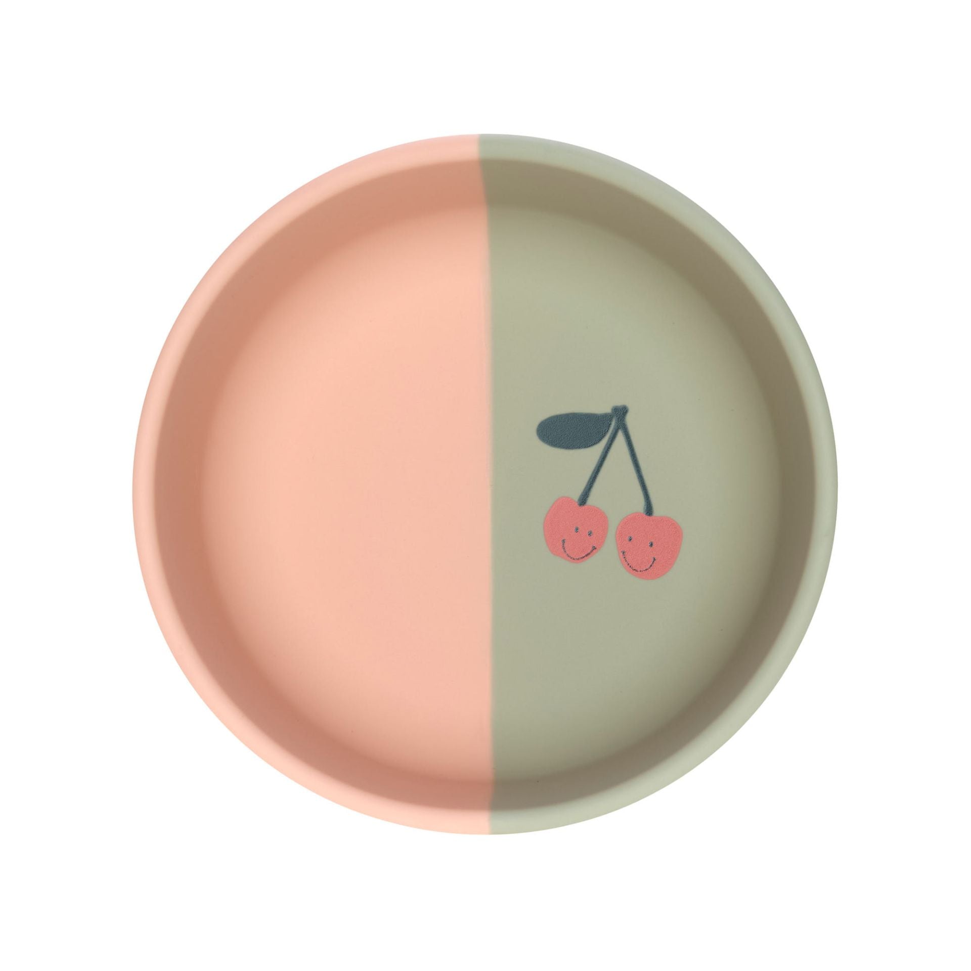 Bol silicone - Happy Fruits Cerise