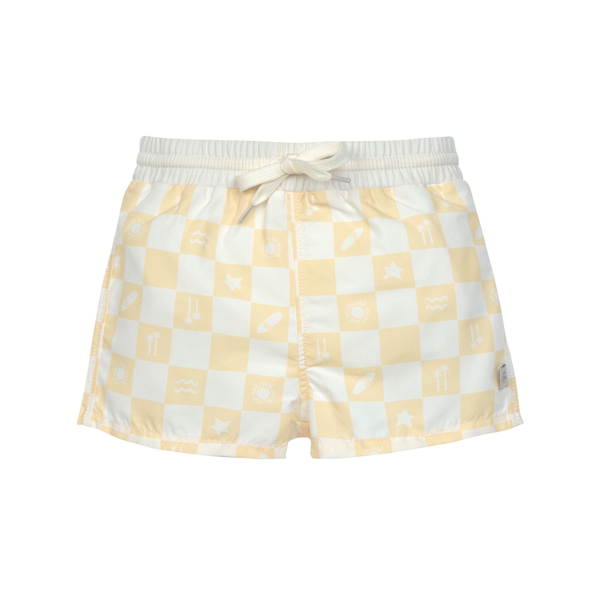 Short de Bain bébé - Pattern vanille