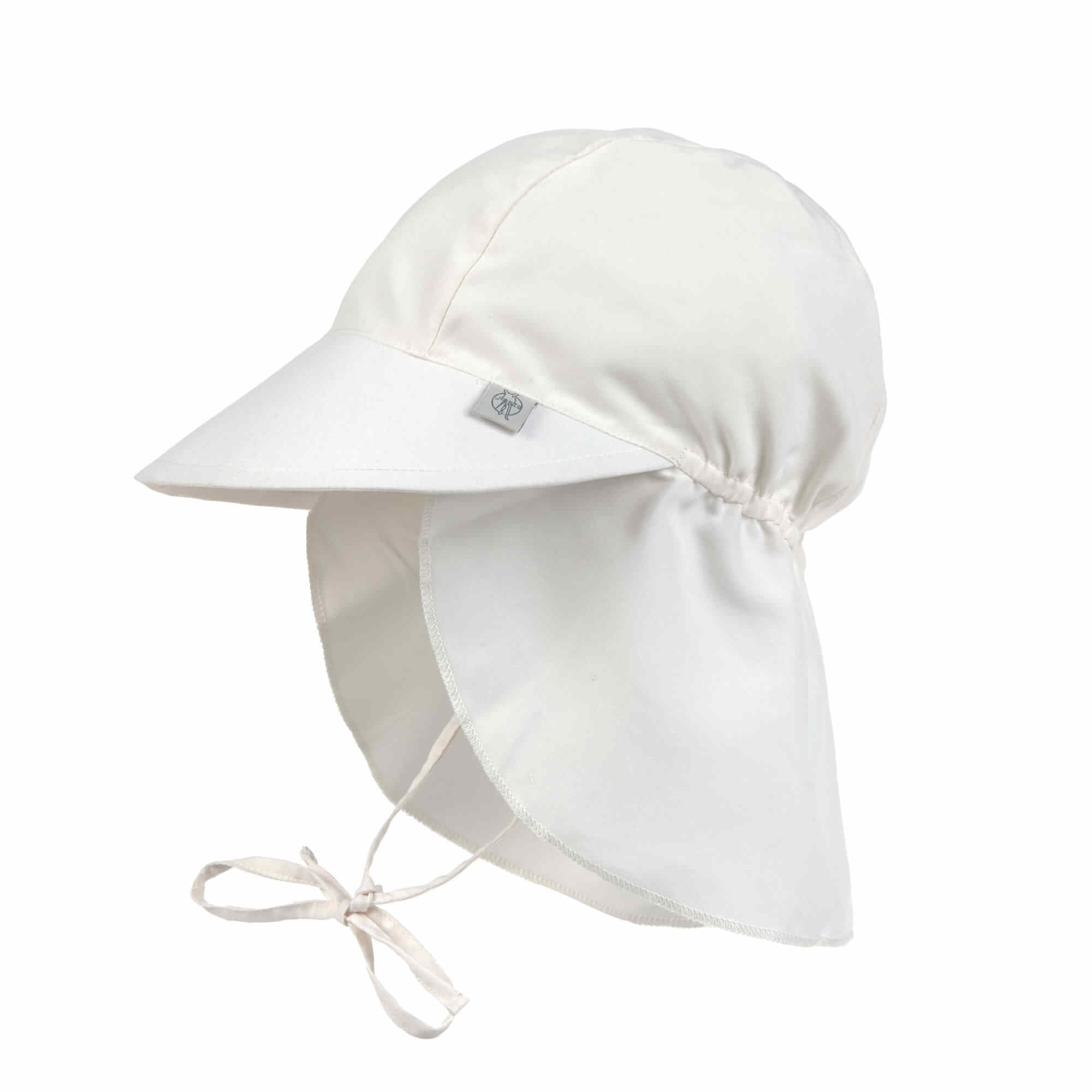 Casquette protège nuque enfants (anti-UV) - écru