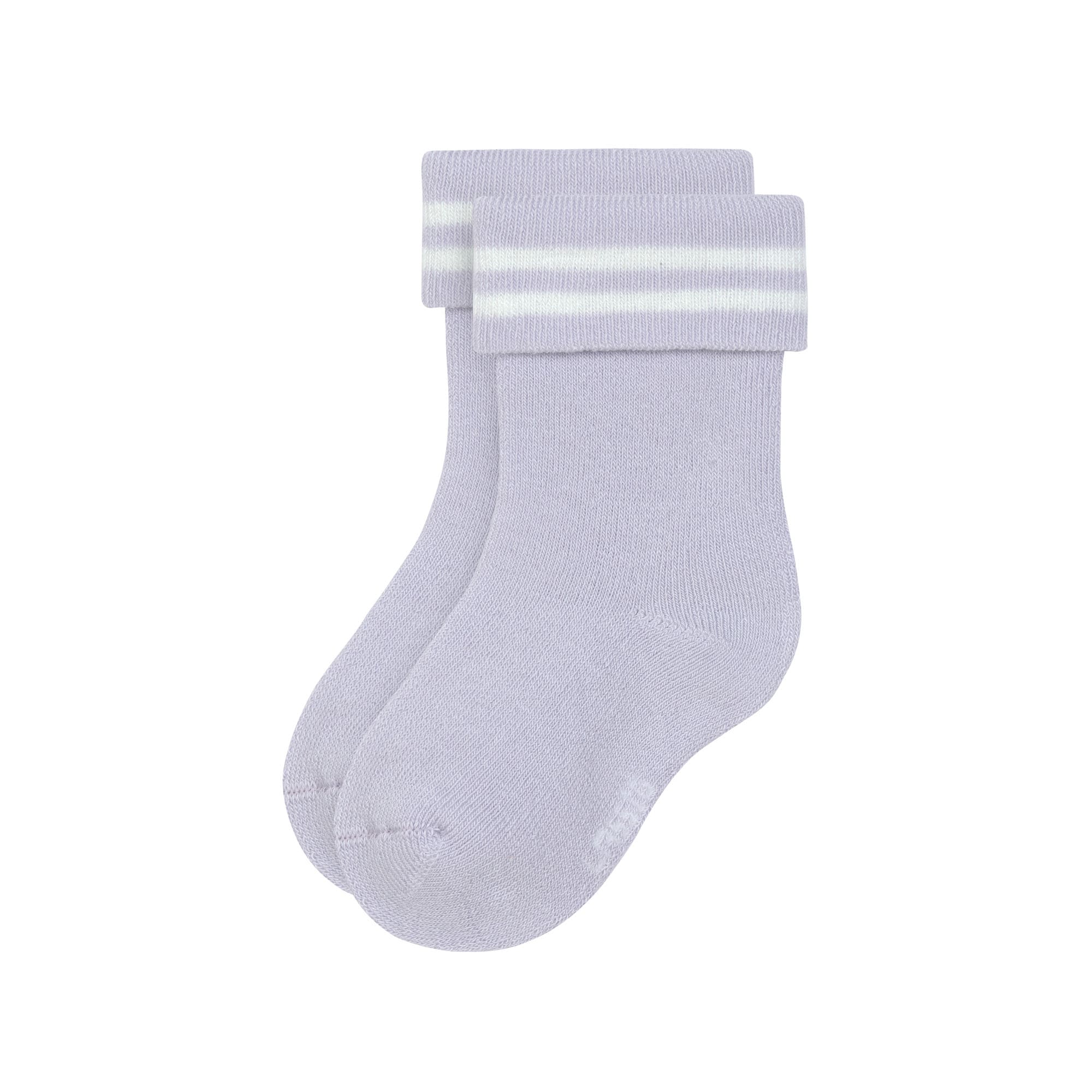 Lot de 3 chaussettes Terry éponge - Little Gang, rayé lilas rose