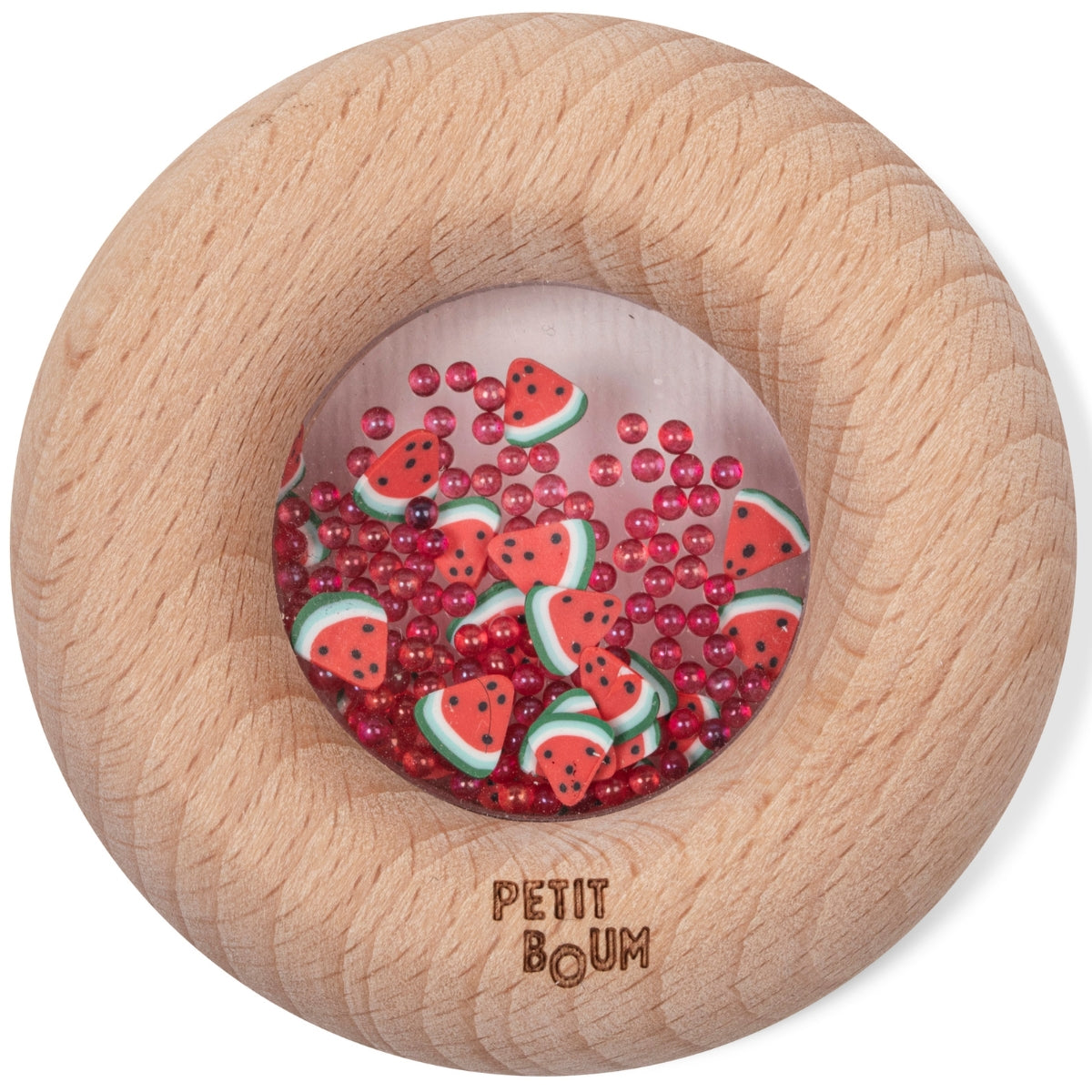 Hochet sensoriel donut - pastèques