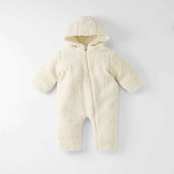 Combinaison pilote teddy 6-9m