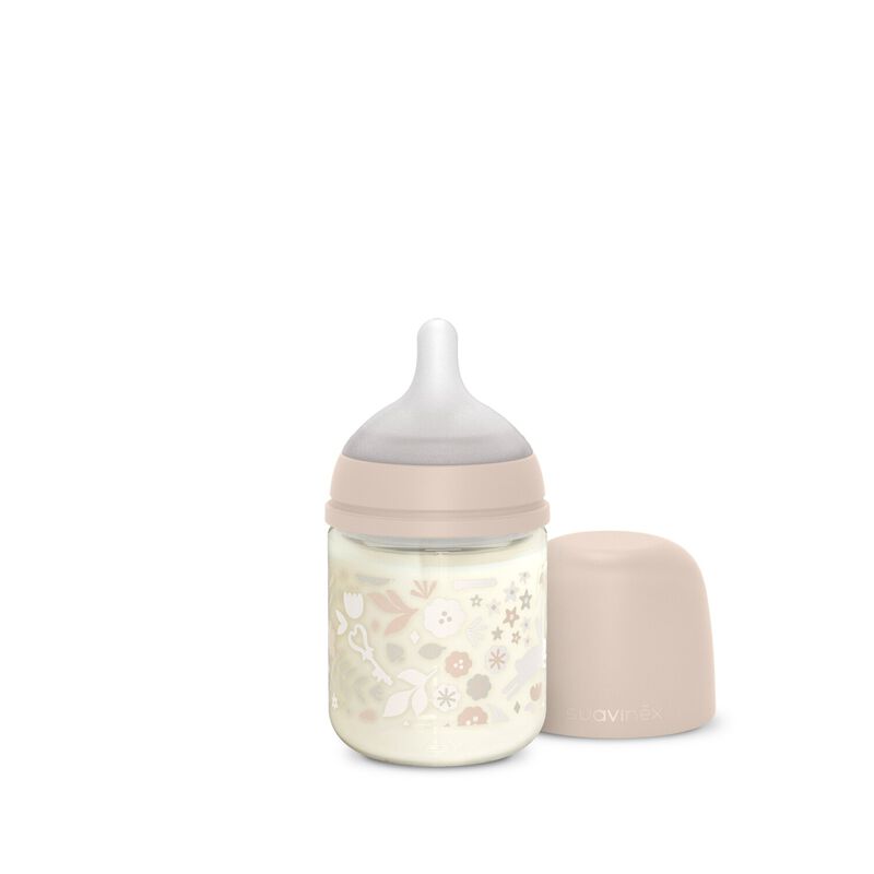 Biberon 120ml en verre avec tétine SX Pro S Wonderland