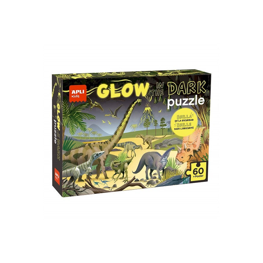 Puzzle Glow in the dark - Les dinosaures