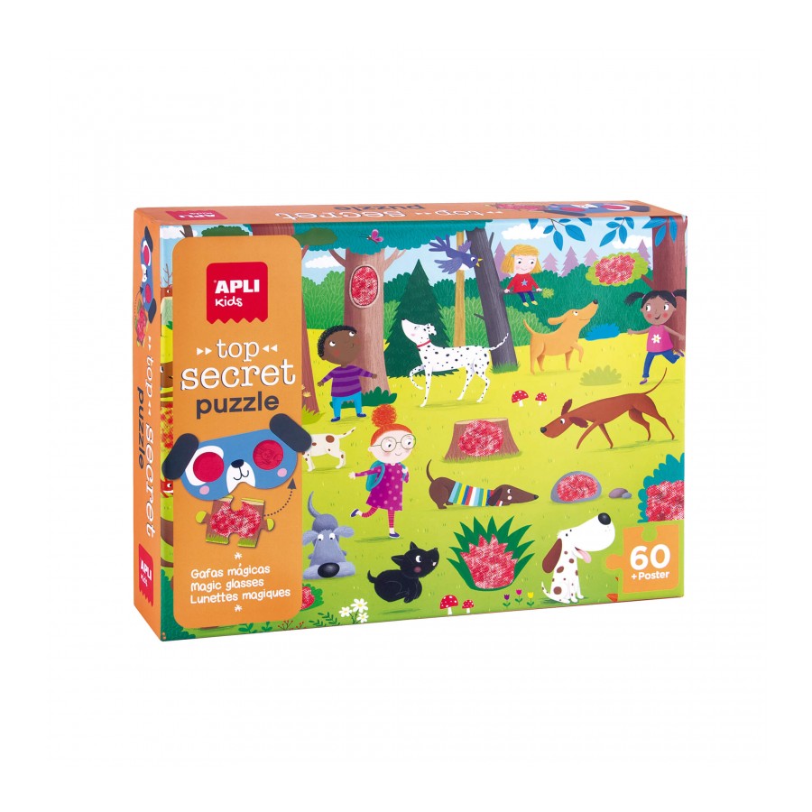 Puzzle secret - Chiens