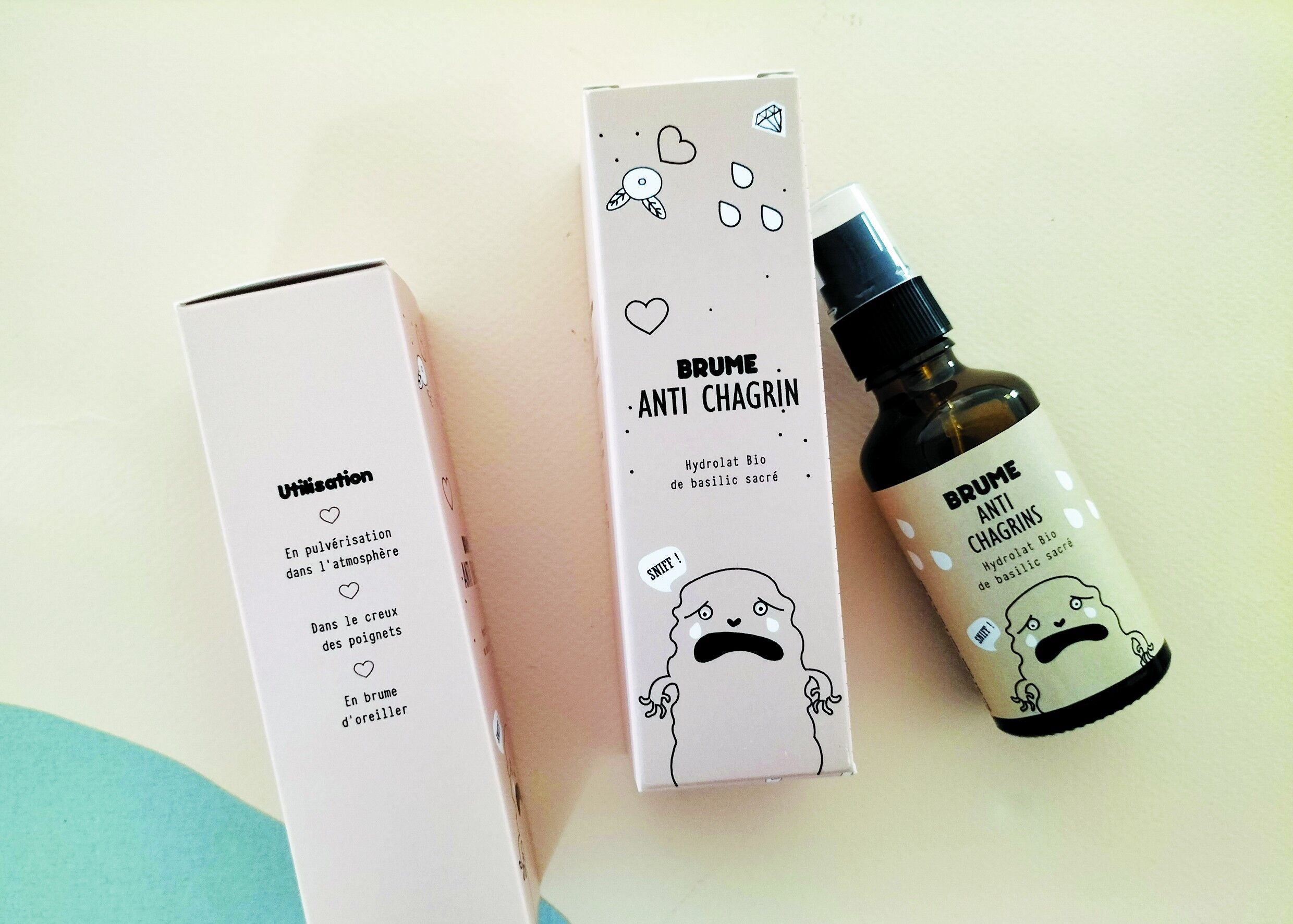 Brume eau florale anti-chagrins enfant