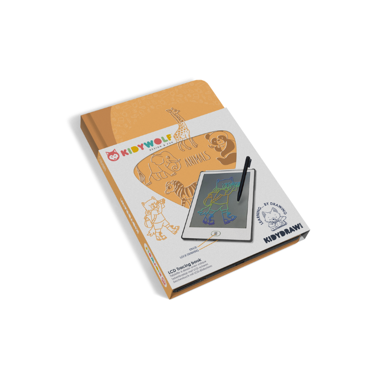 Kidydraw-mini - Tablette à dessin : Animaux
