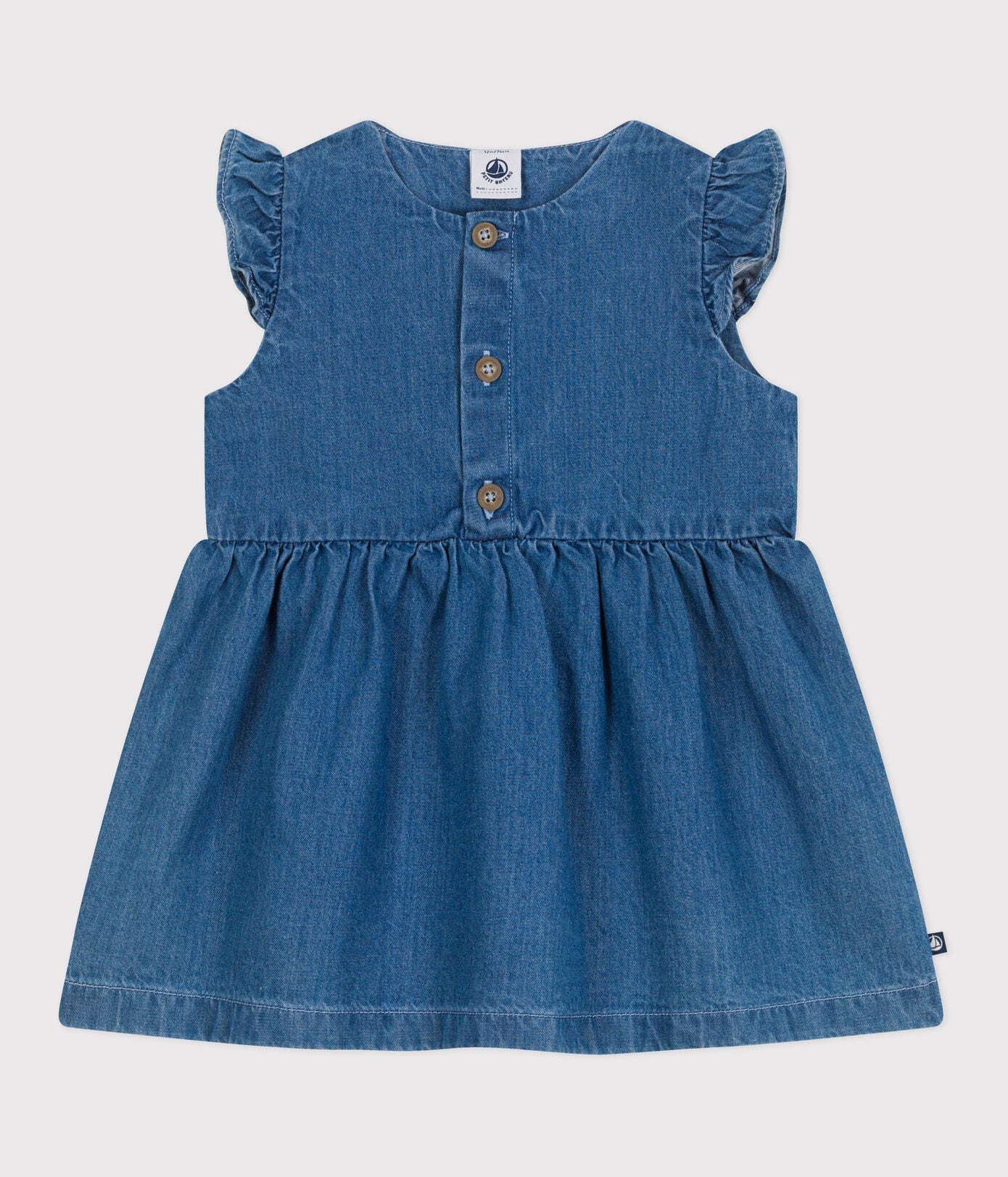 Robe en denim sans manche - bébé