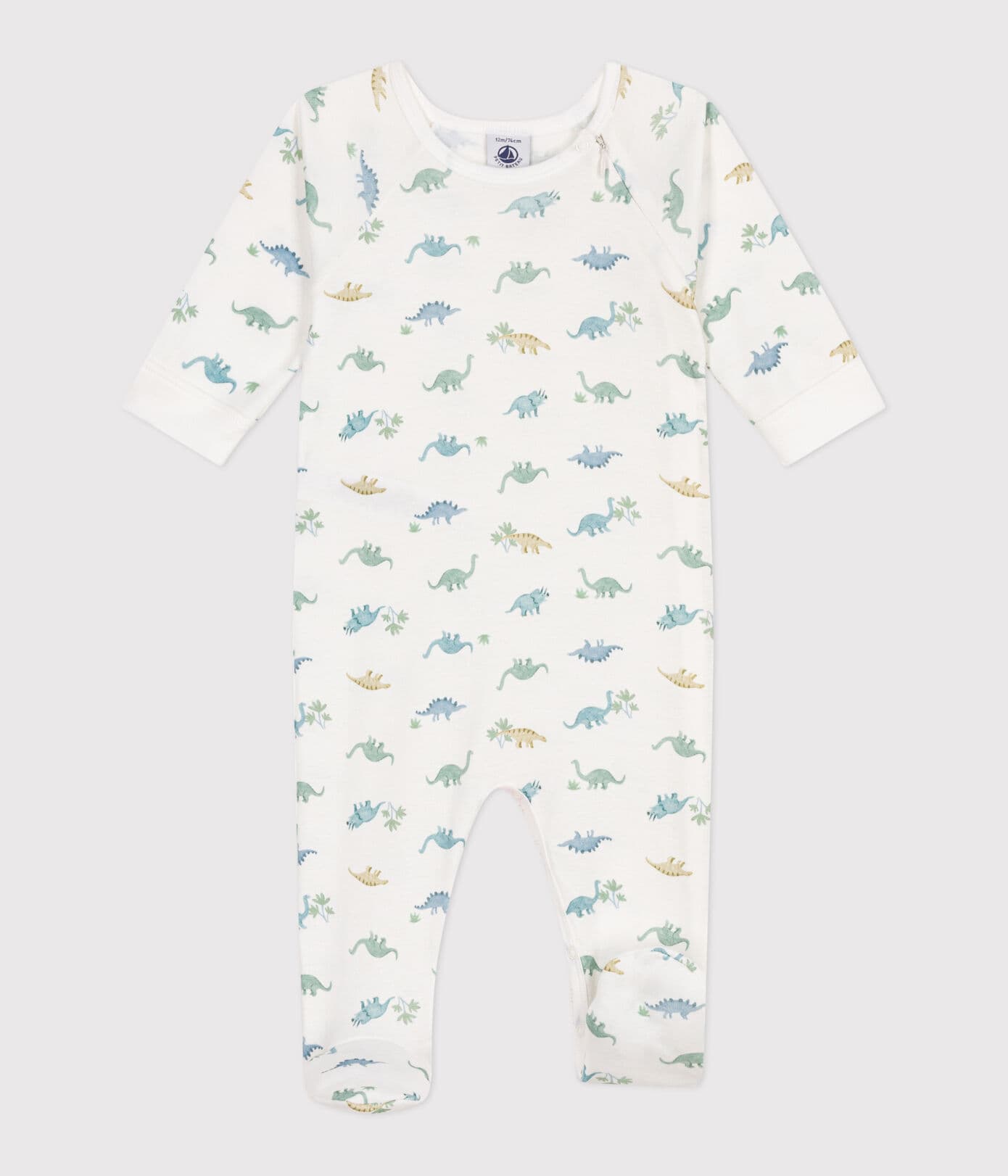 Dors-bien bébé en coton - dinosaures