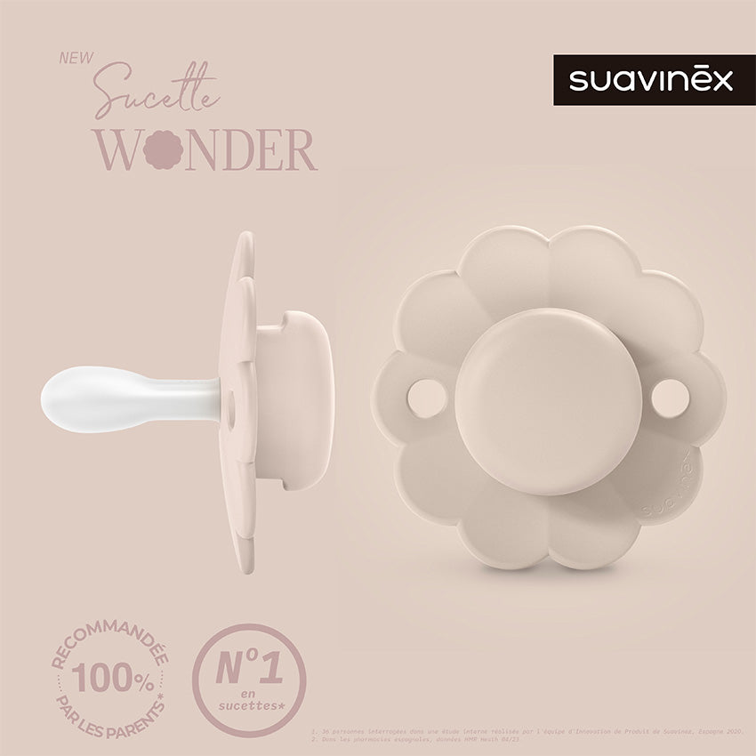 Lot de 2 sucettes Wonder 0-6m