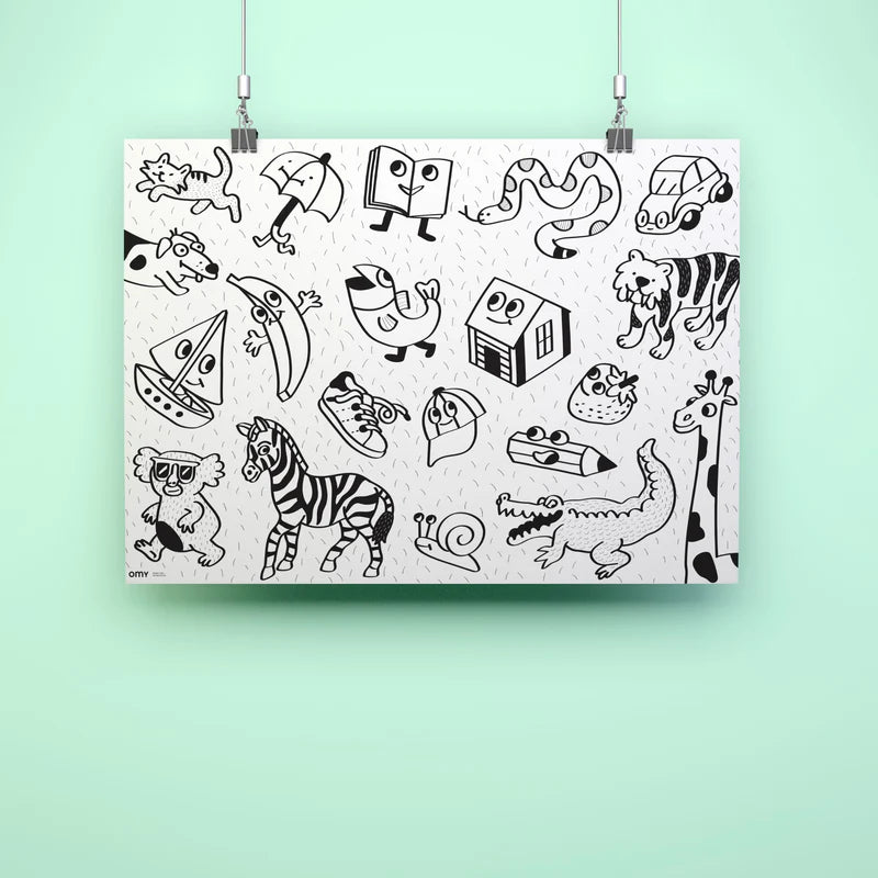 Poster géant - My first art