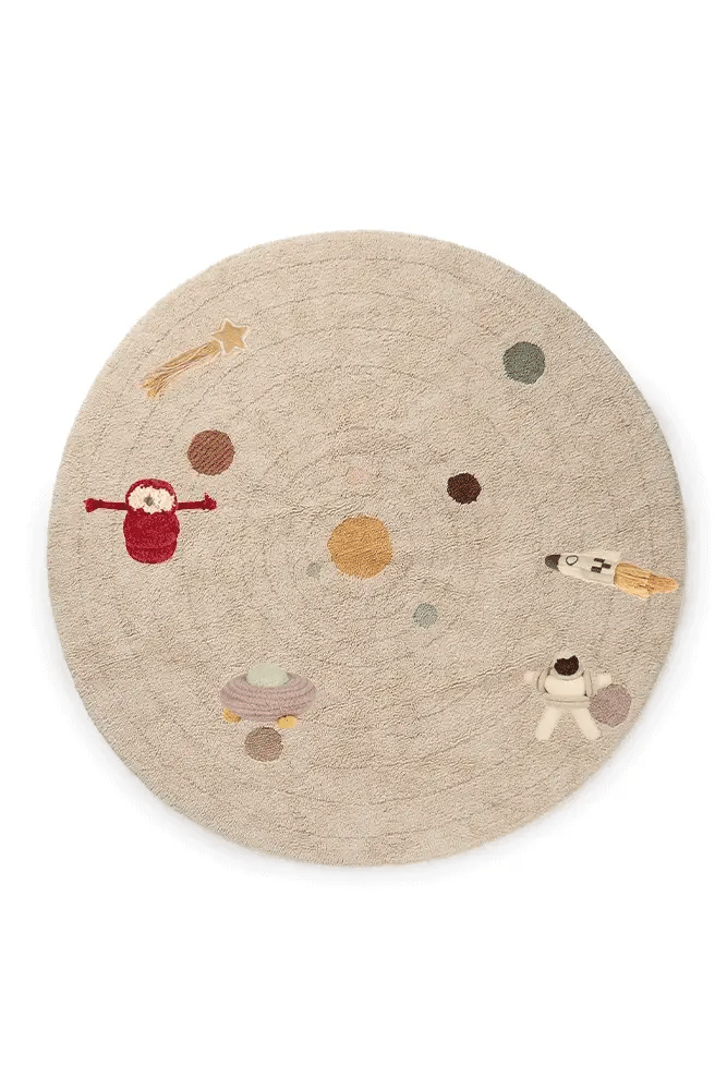 Tapis en coton lavable -  Solar System