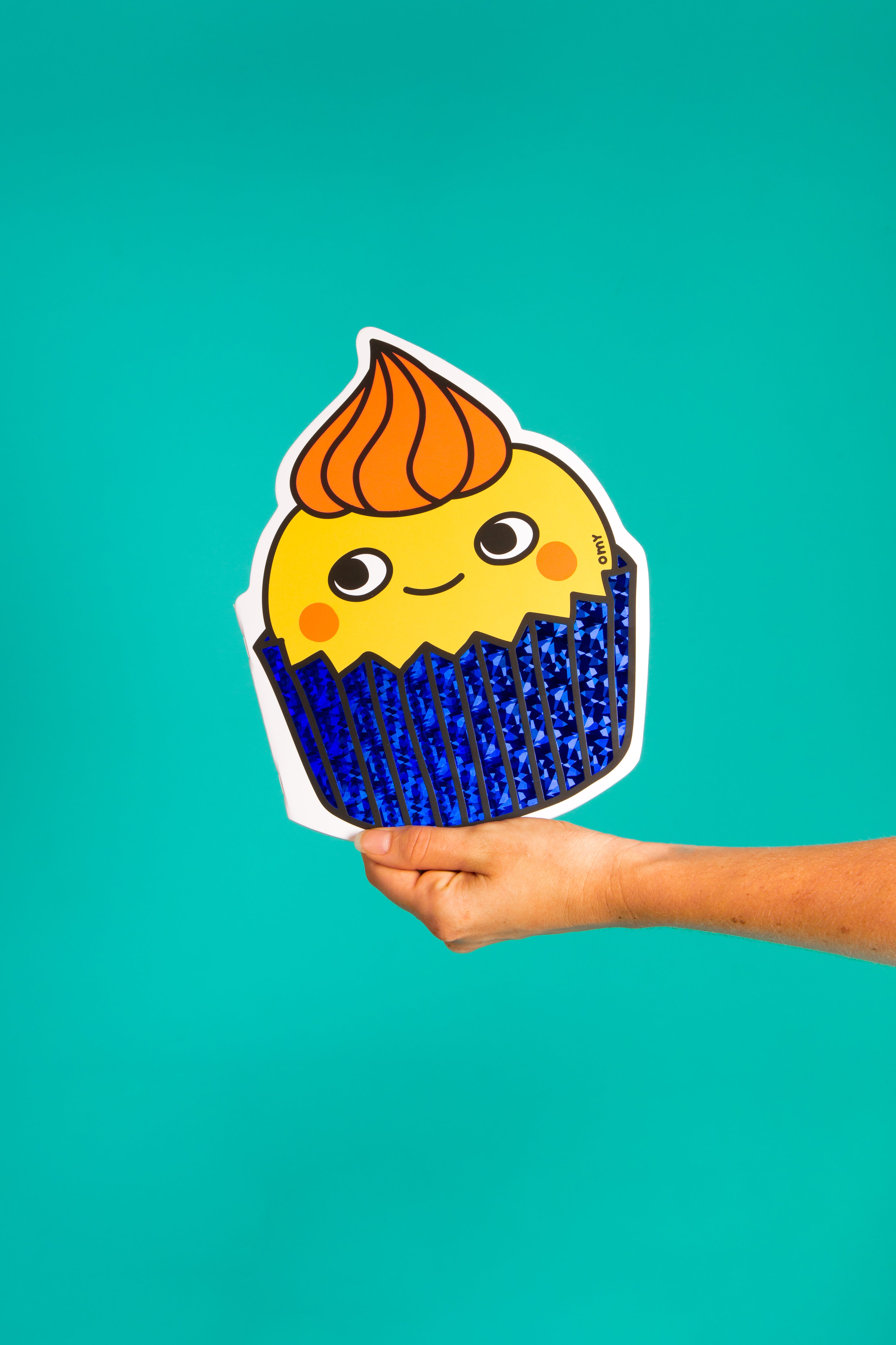 Cahier + stickers Cupcake
