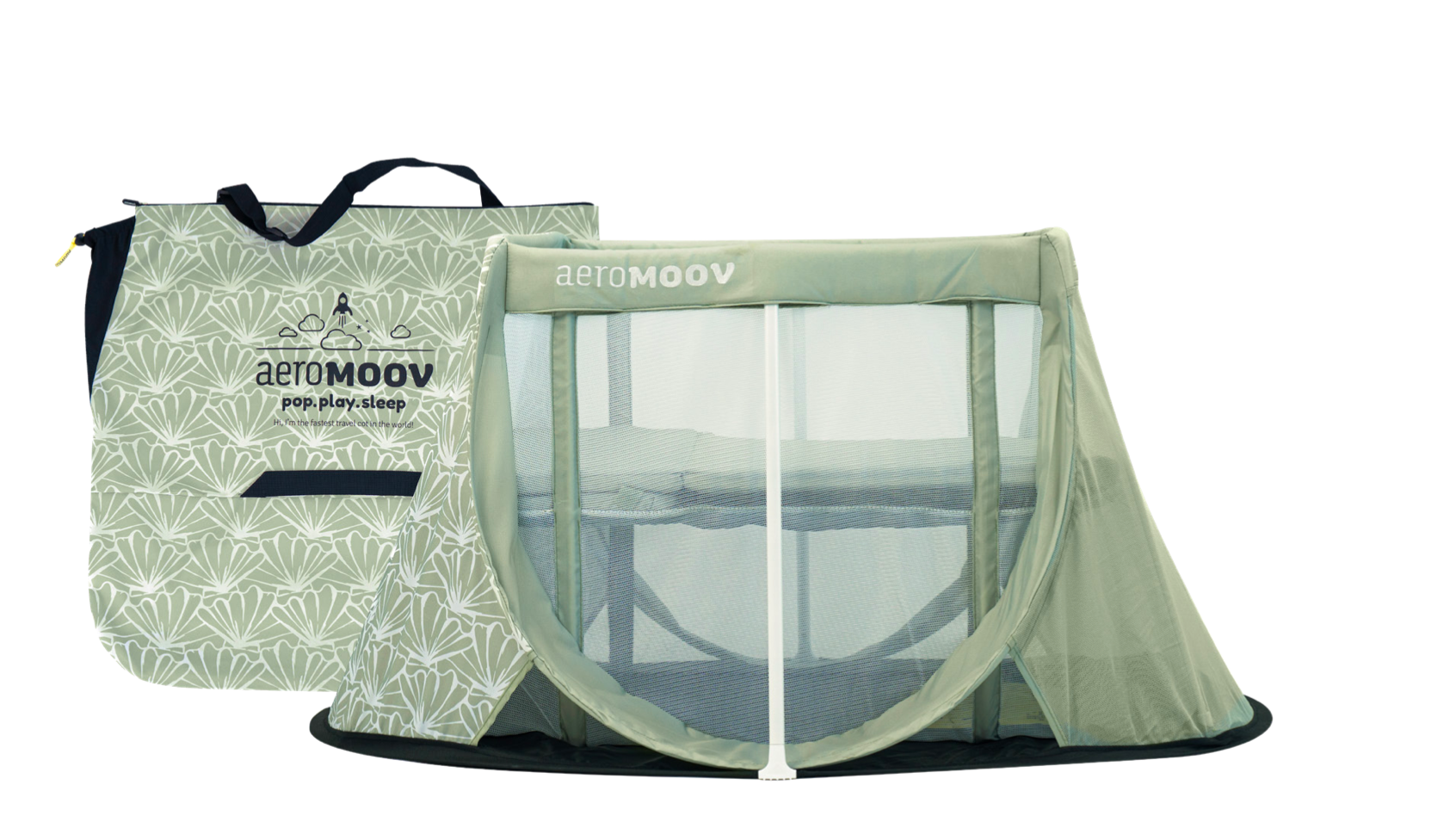 Lit de voyage Aeromoov Seashell Olive liste #350850