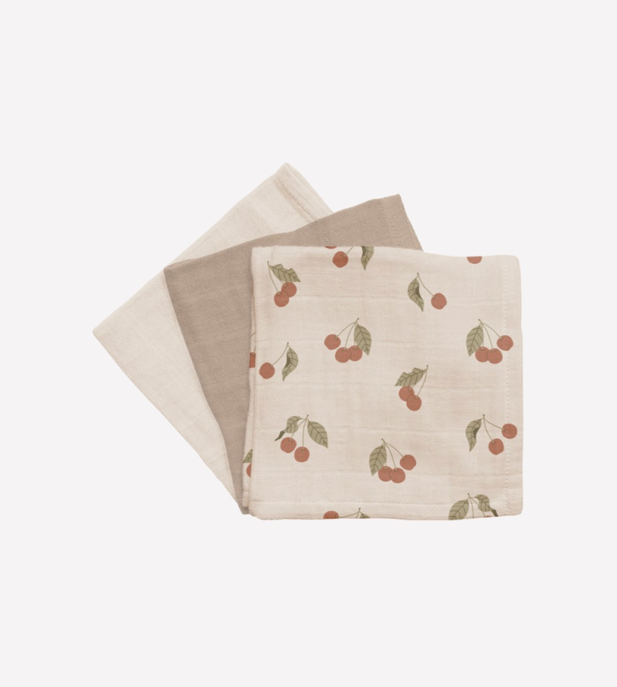Pack de 3 mini langes - Cherry