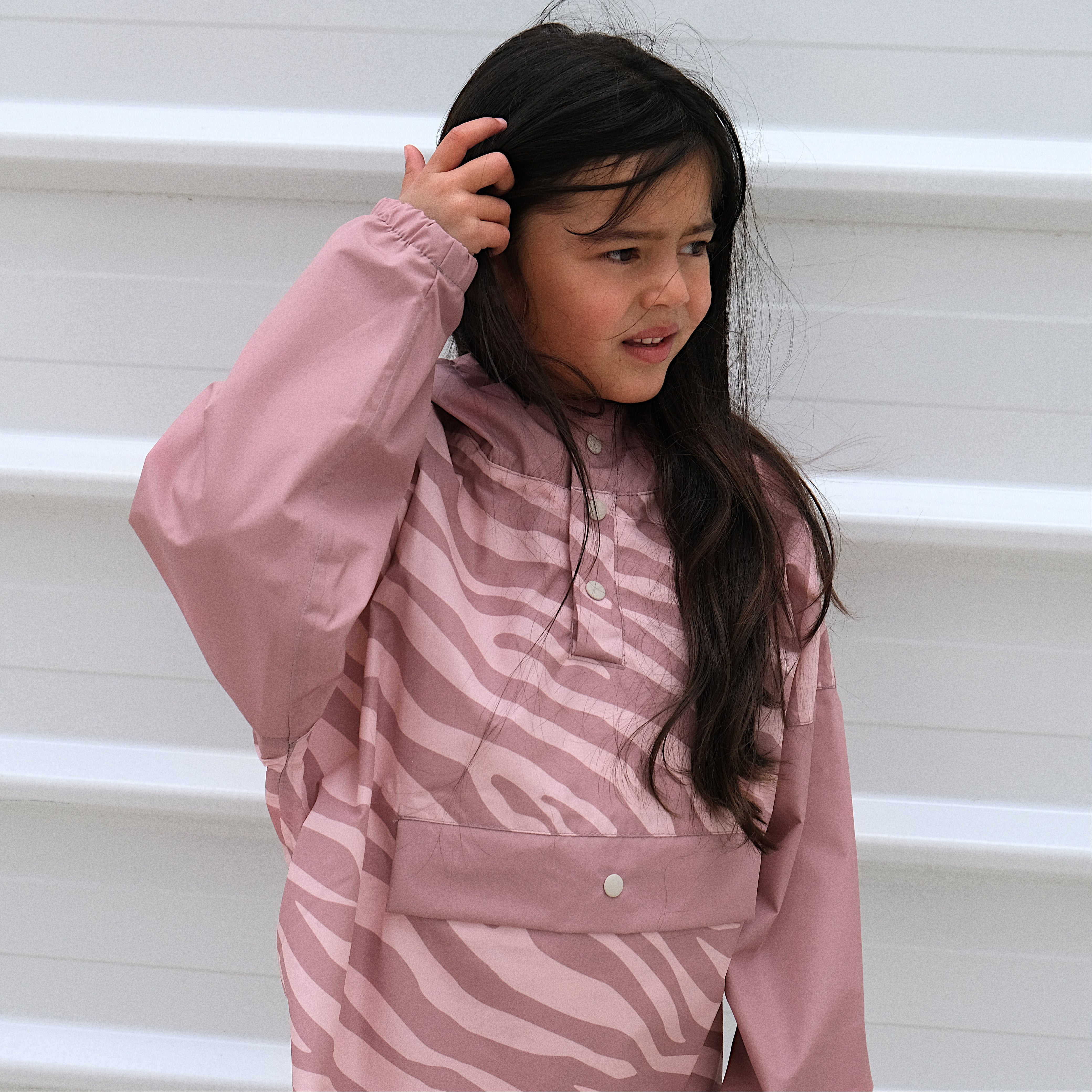 Poncho de pluie Zebra - enfant