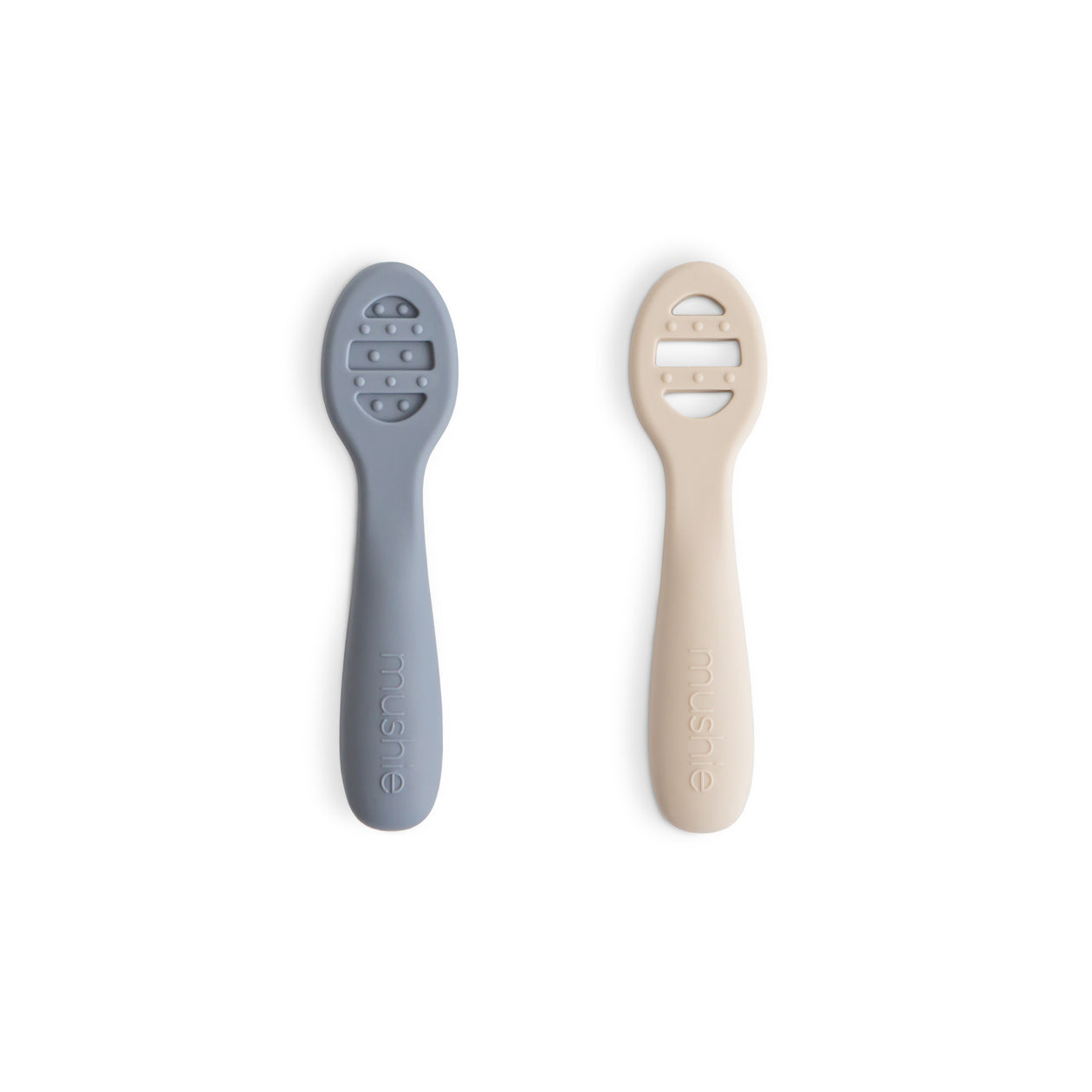 Lot de 2 cuillères silicone - First Feeding