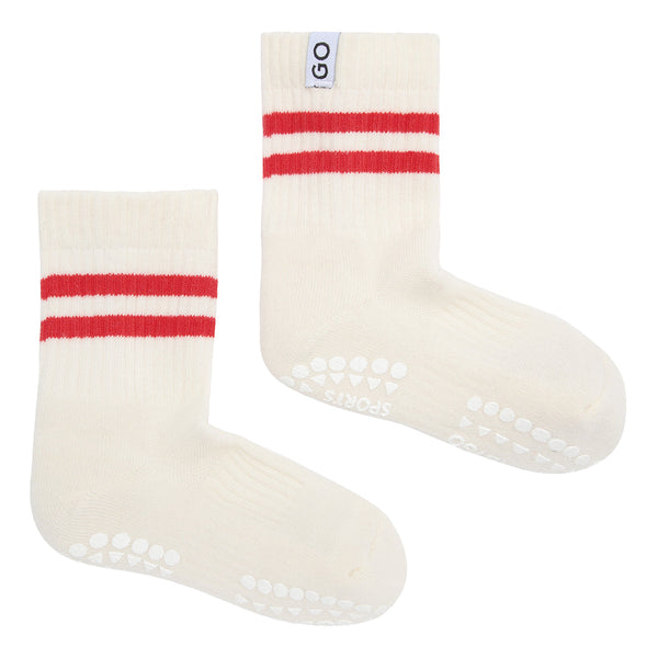 Chaussettes sport antidérapantes GoBabyGo - Red