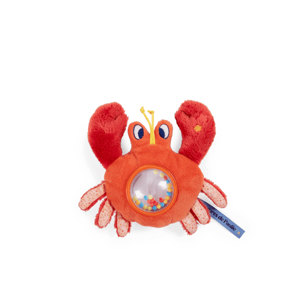 Hochet anneau billes crabe - Les aventures de Paulie