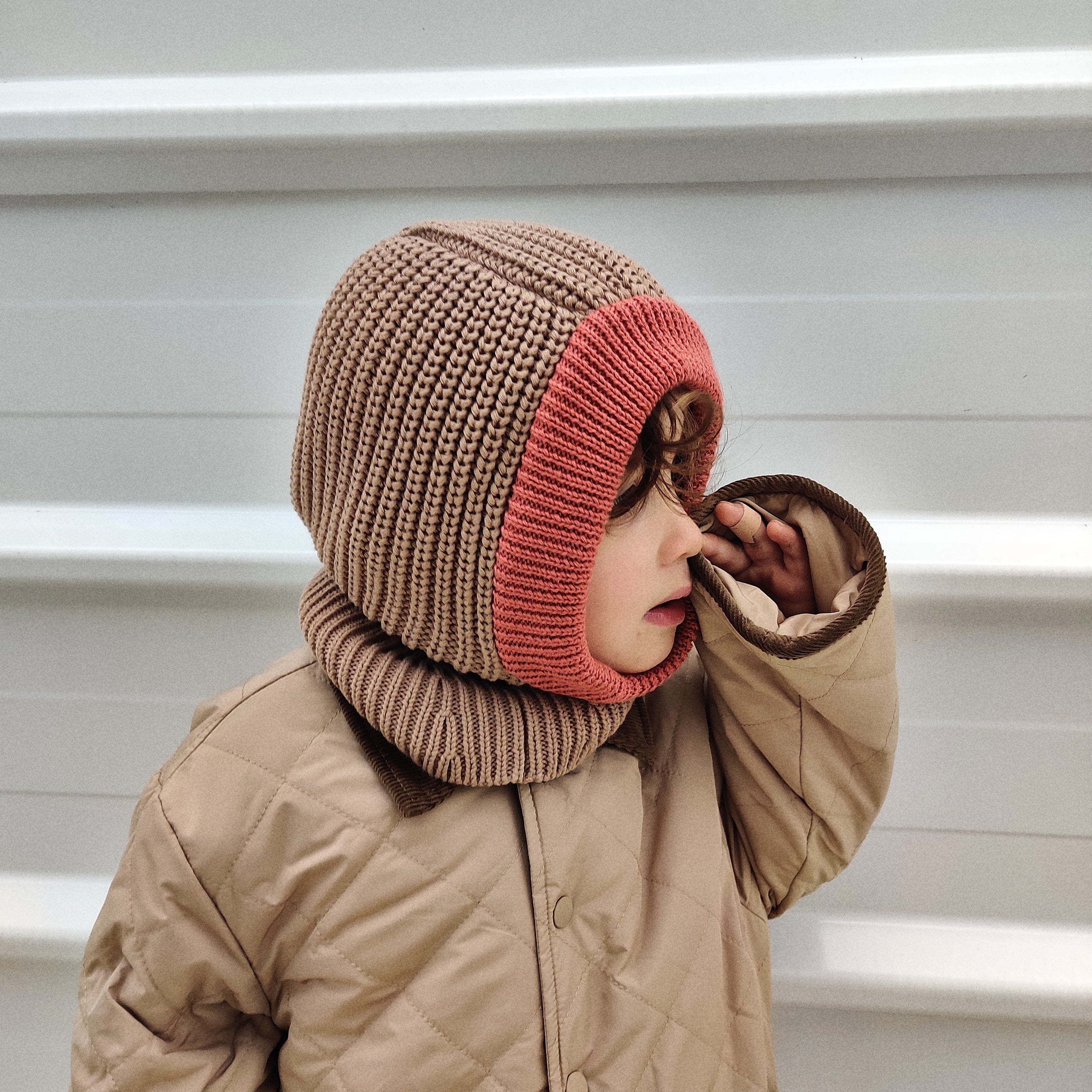 Cagoule marron