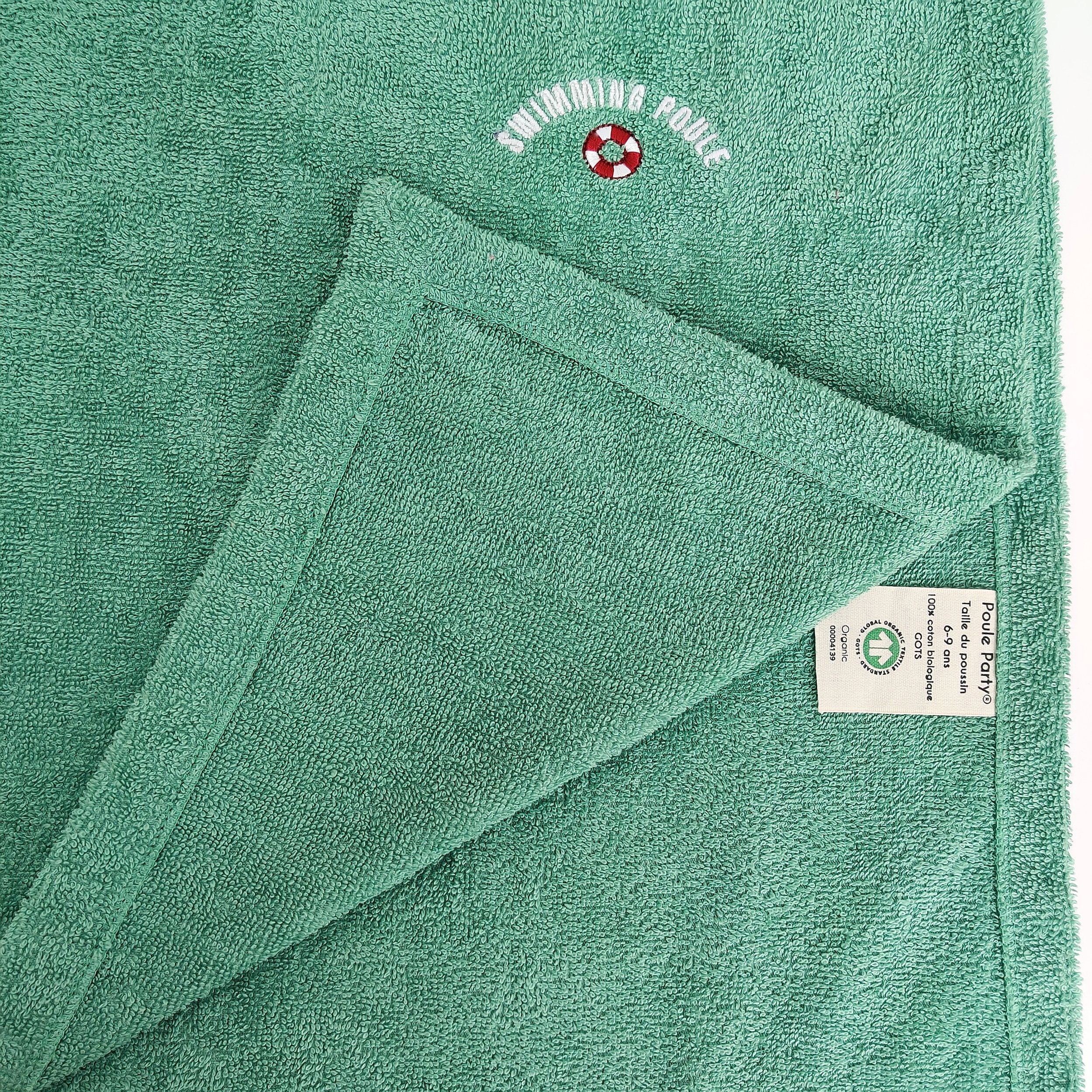 Poncho menthe citron