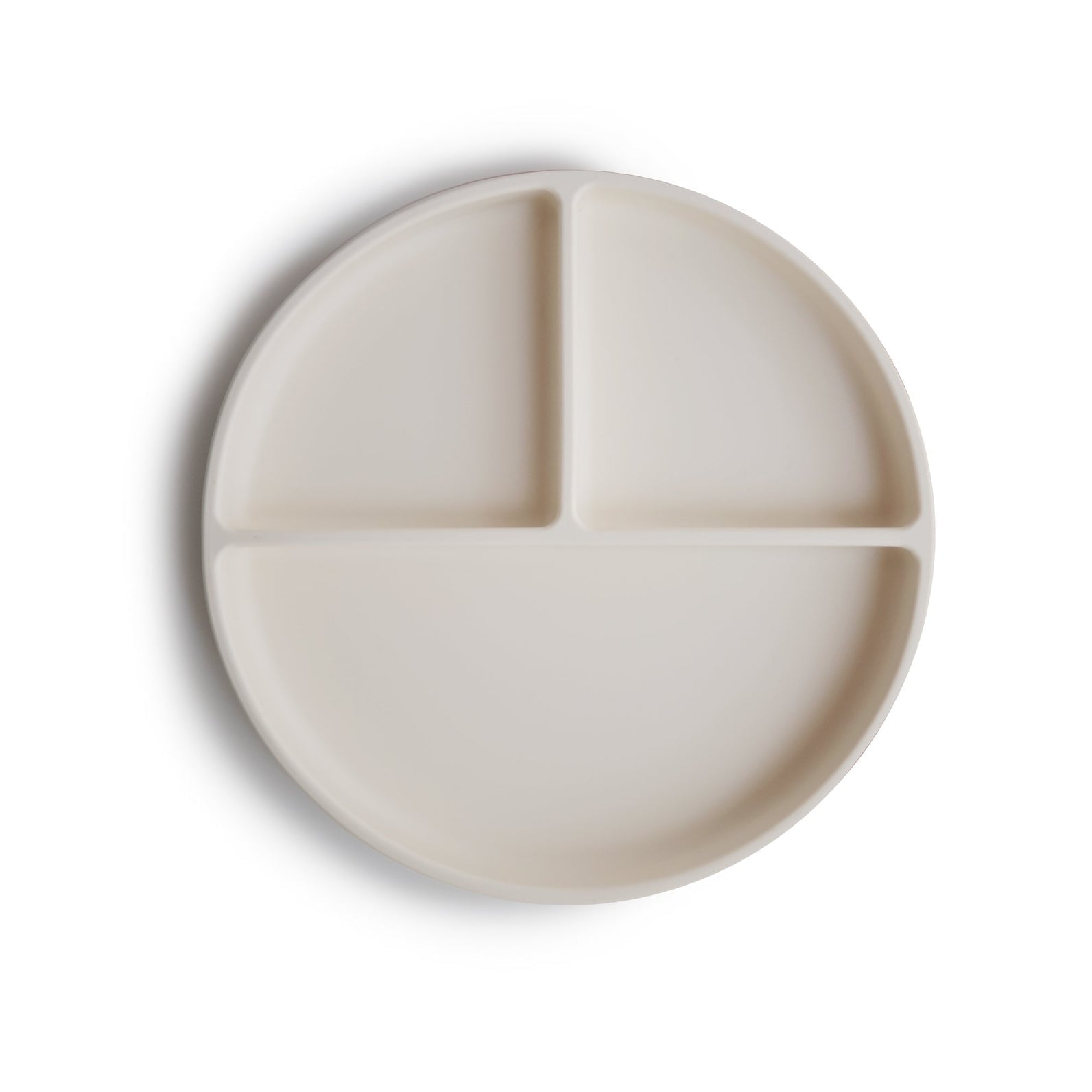 Assiette silicone compartimentée avec ventouse liste #350850