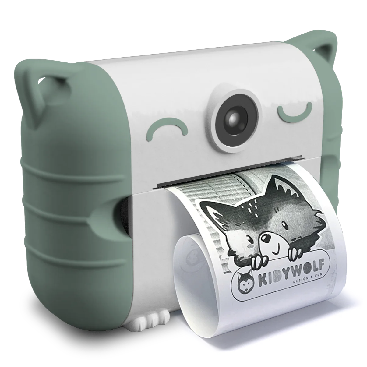 KidyPrint - Appareil Photo Numérique green