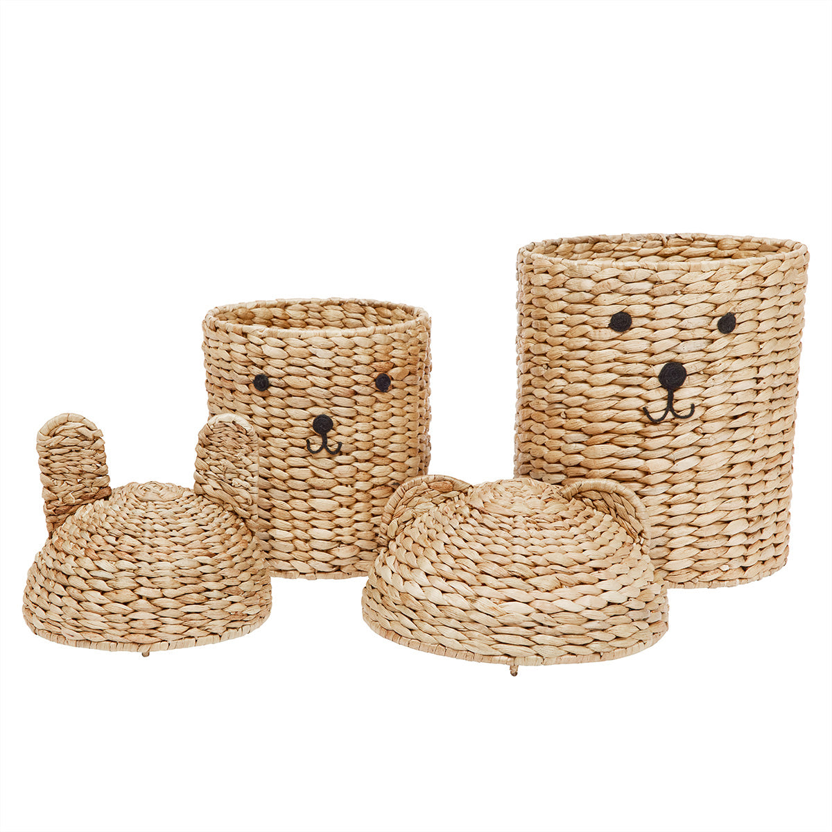 Lot de 2 paniers Bear & Rabbit