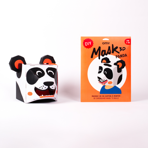 Masque 3D - Panda