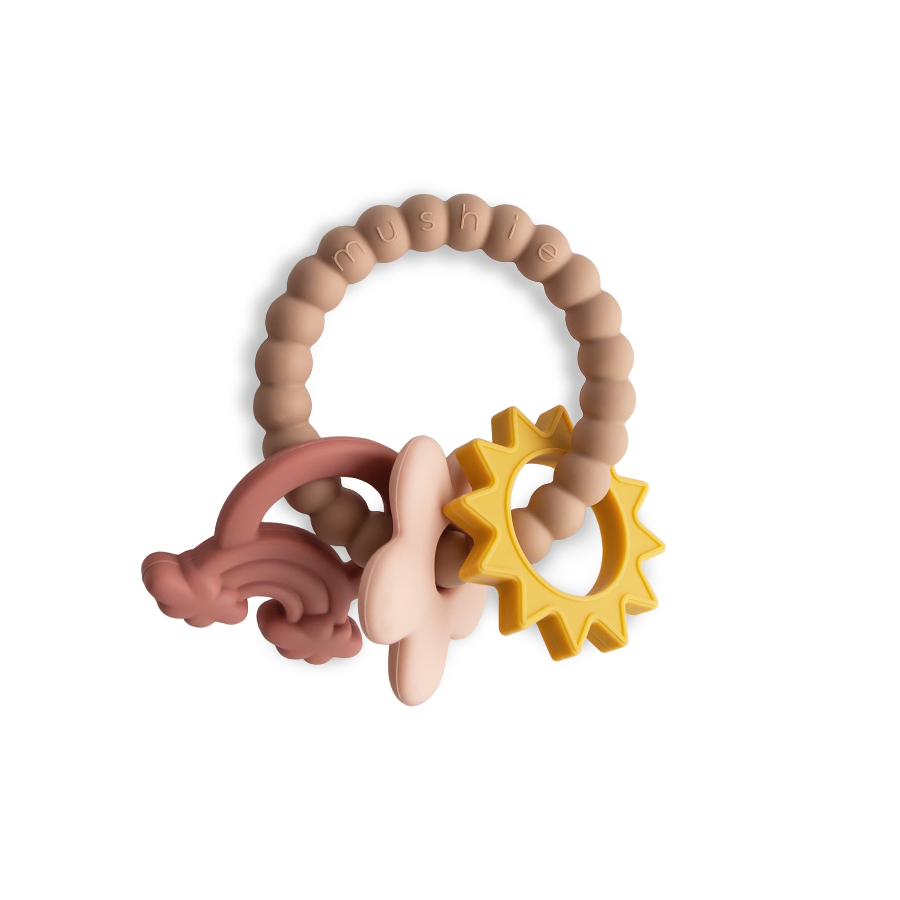 Anneau de dentition silicone - Nature