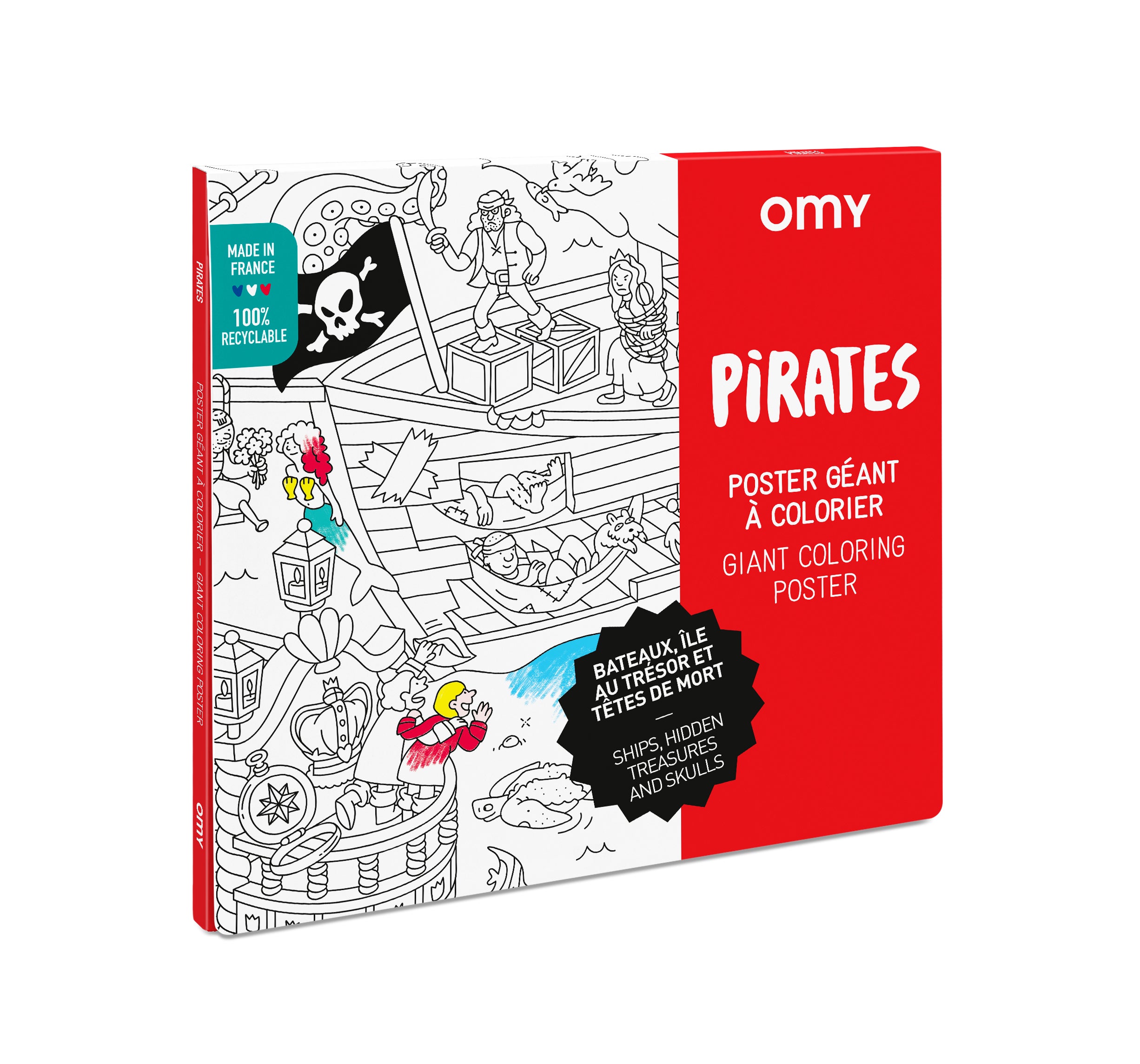 Poster géant - Pirates