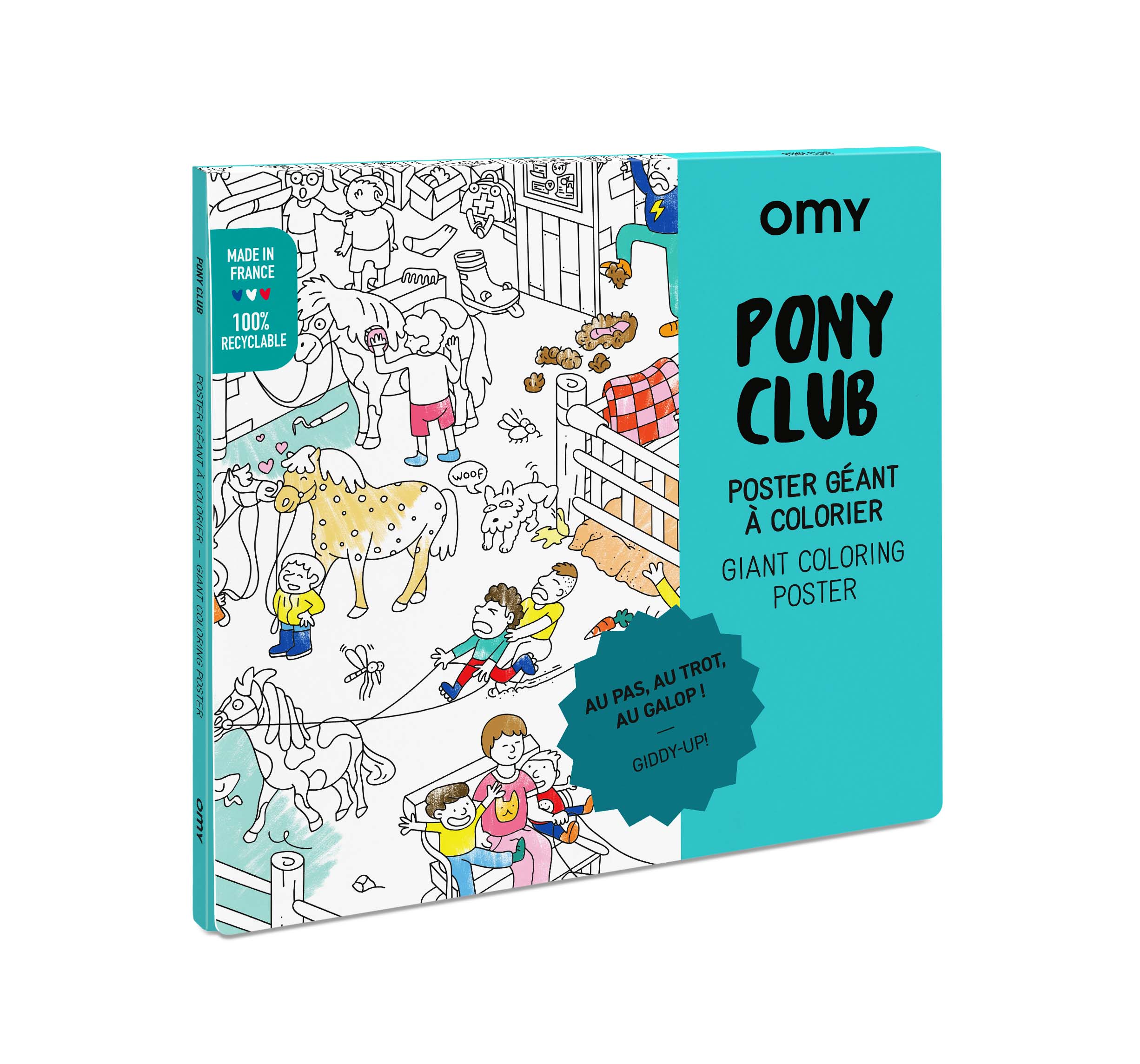 Poster géant - Pony Club