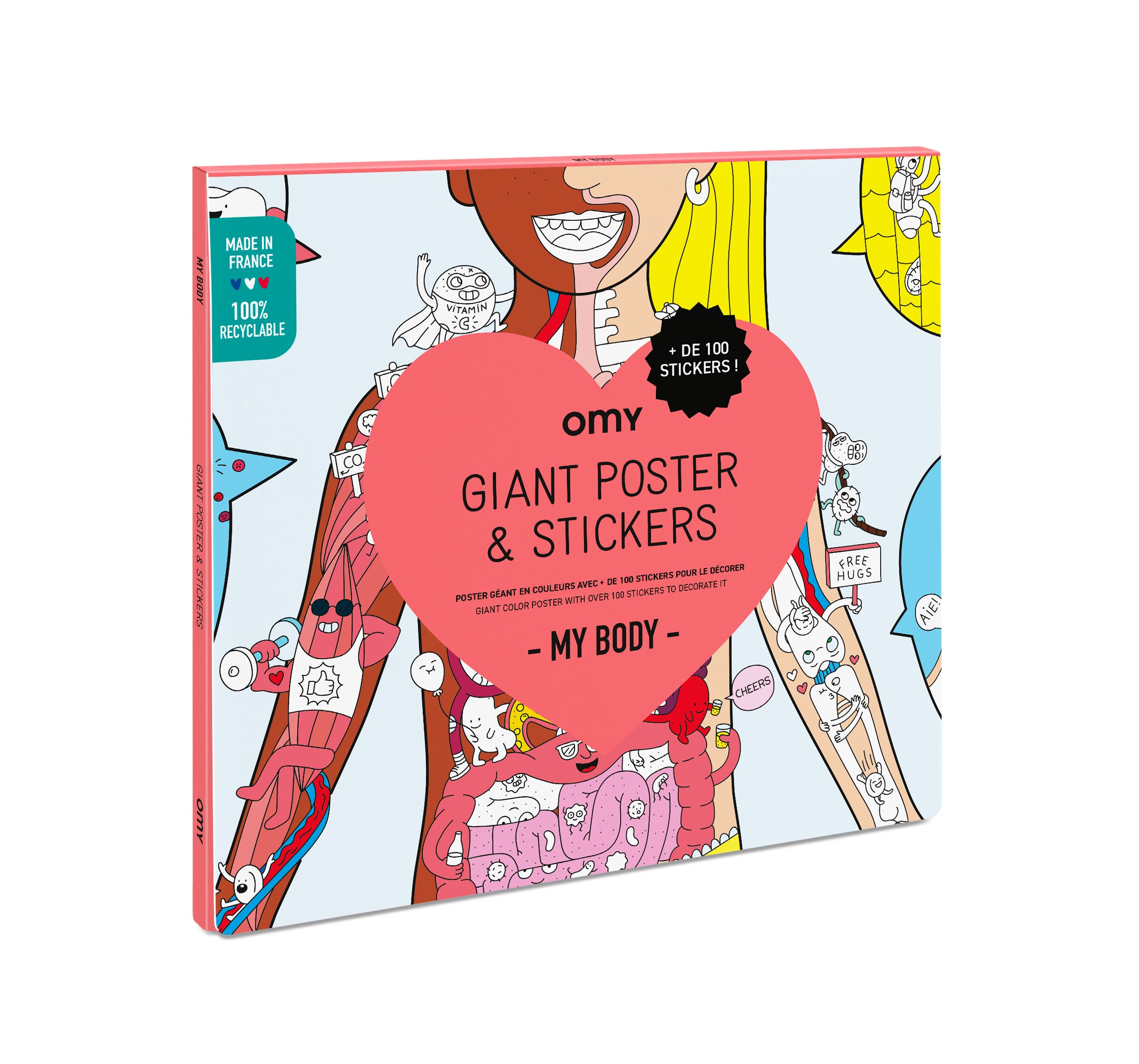 Poster géant My Body + Stickers