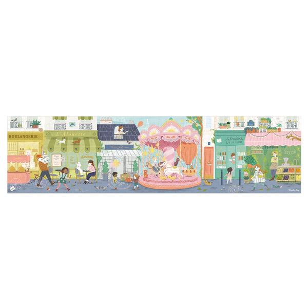 Puzzle 10 Rue des Lilas 350pc - Les Parisiennes