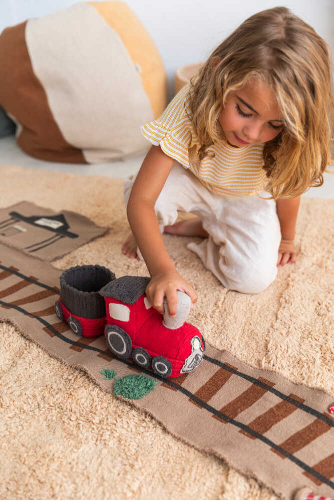Soft Toy Ride & Roll - Train