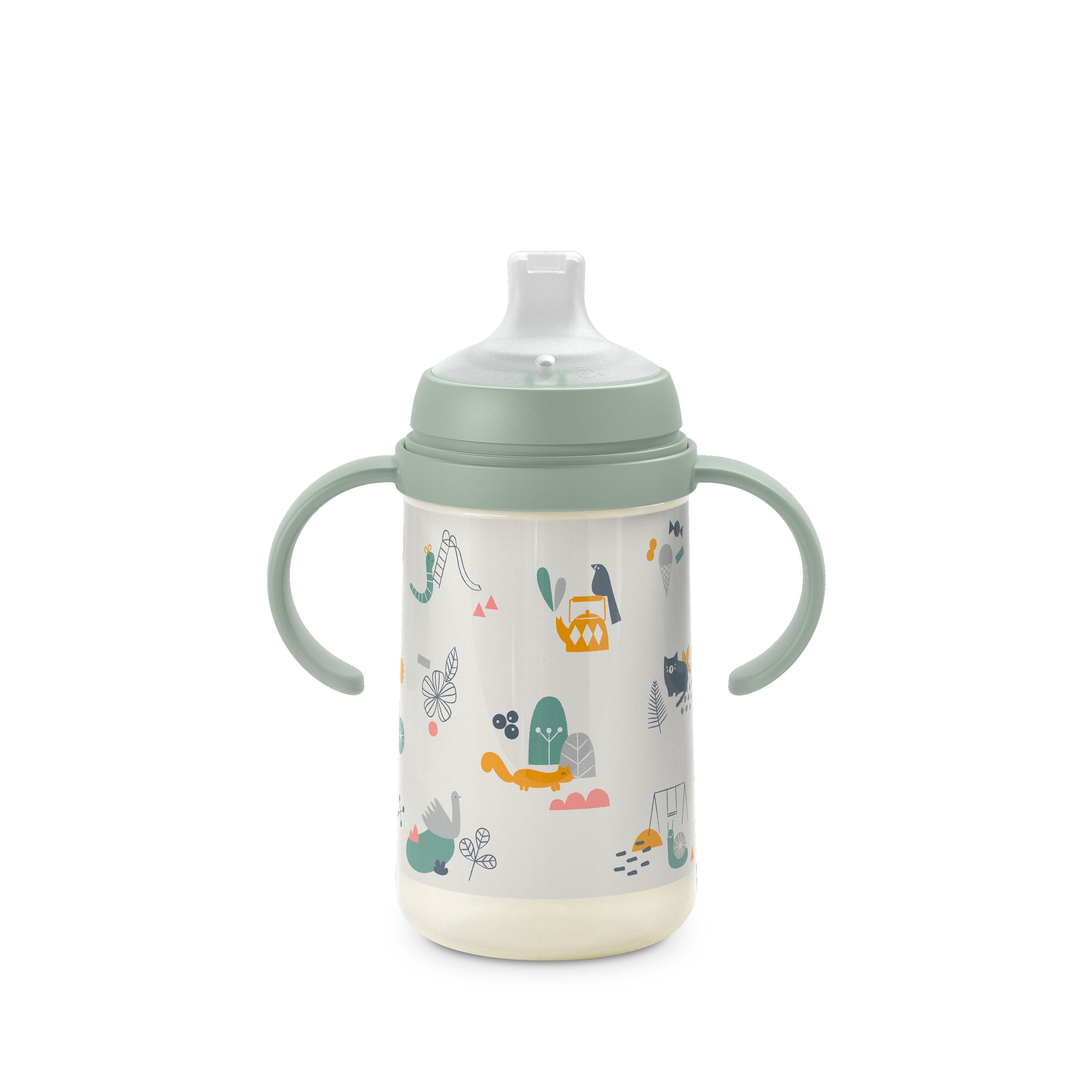 Gobelet d'apprentissage Walk Park 270 ml - Green