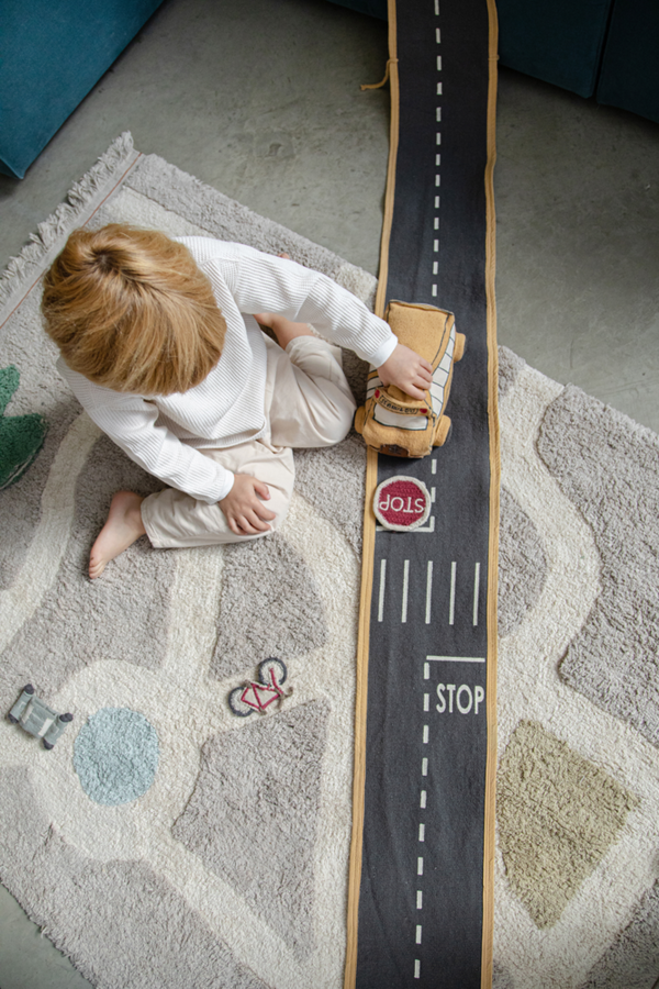 Soft Toy Ride & Roll - School Bus