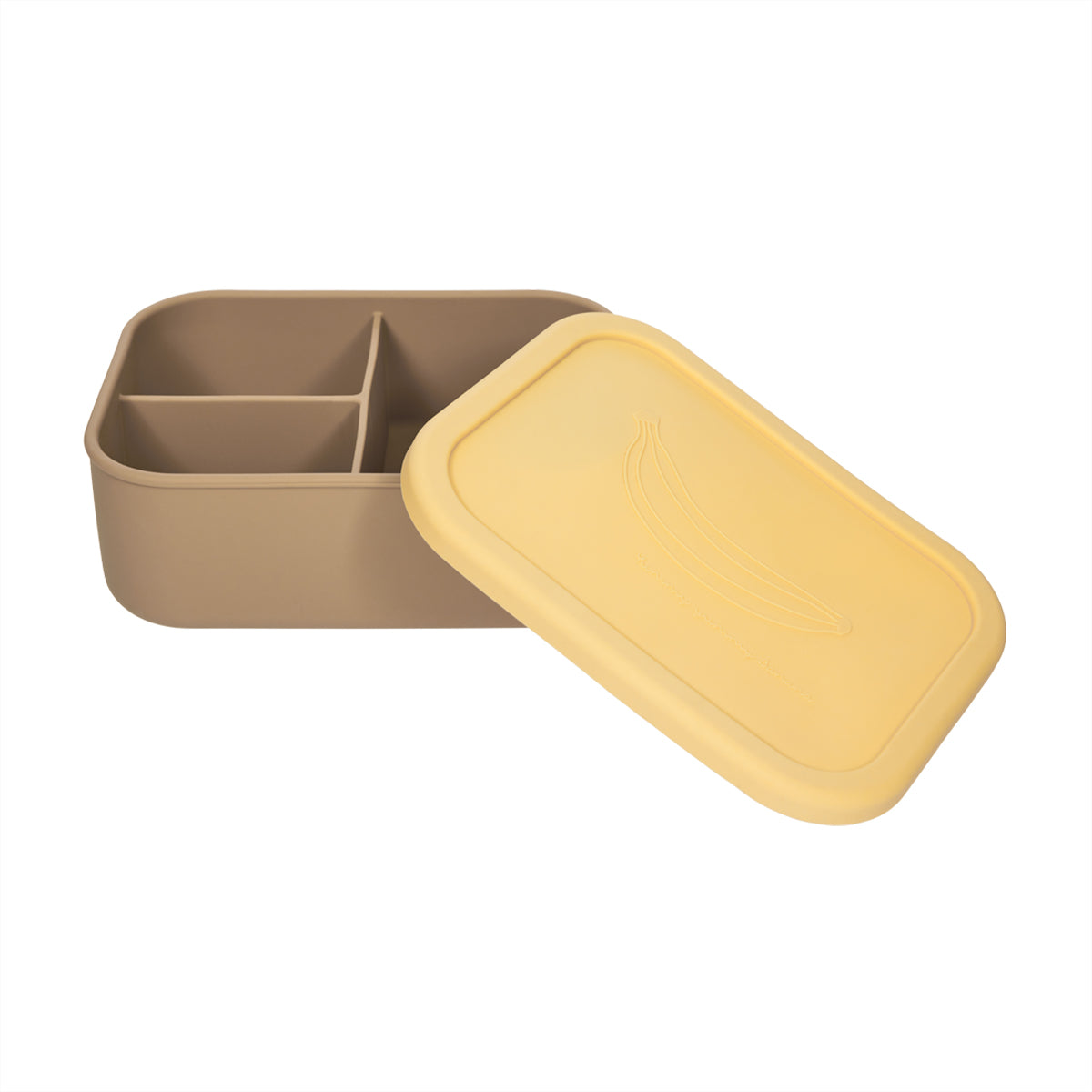 Lunchbox Yummy large - Camel/Yellow