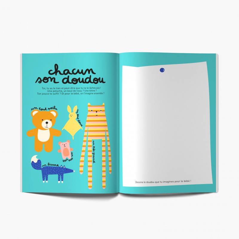 Bientôt grand frère / grande soeur - Carnet à remplir à deux