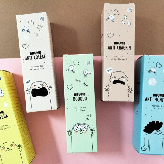 Brume eau florale anti-monstres enfant
