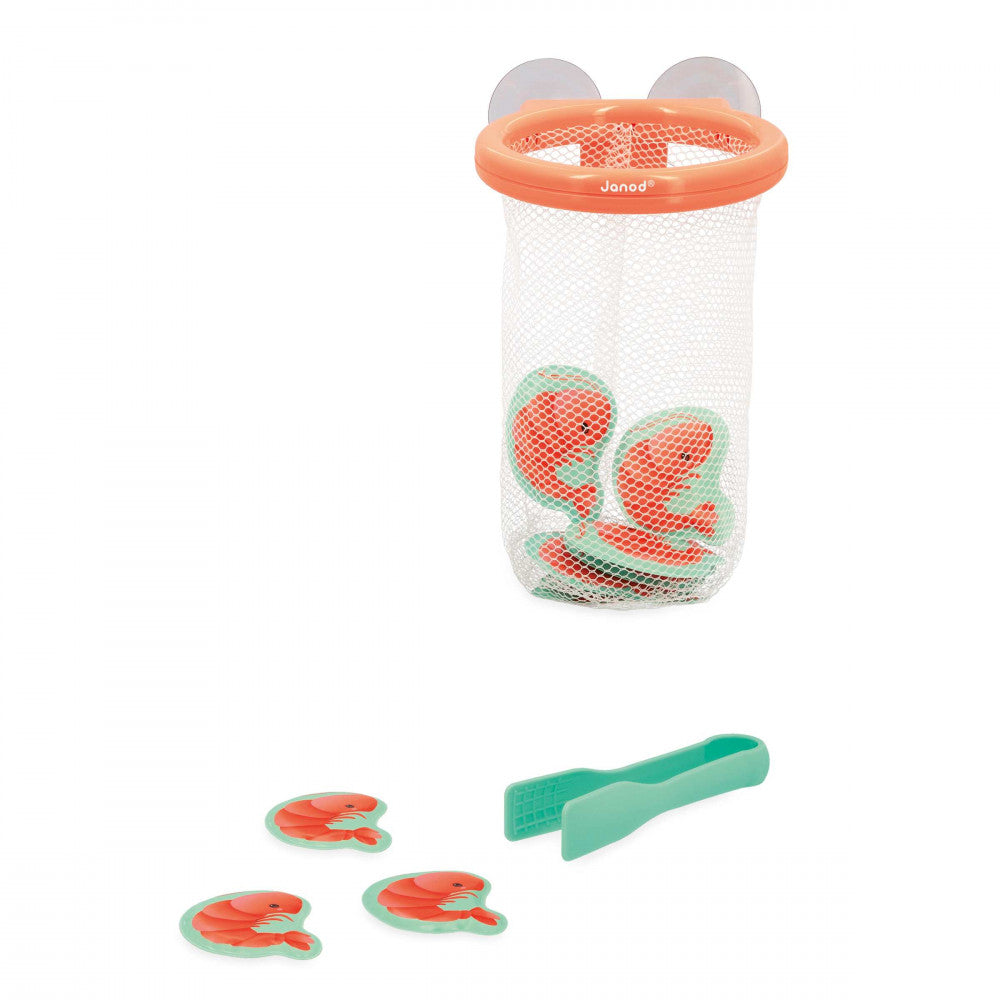 Jeu de bain attrape crevettes