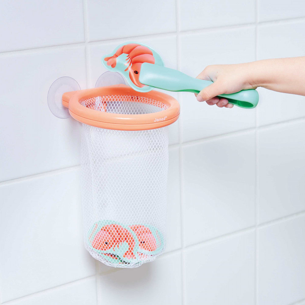 Jeu de bain attrape crevettes