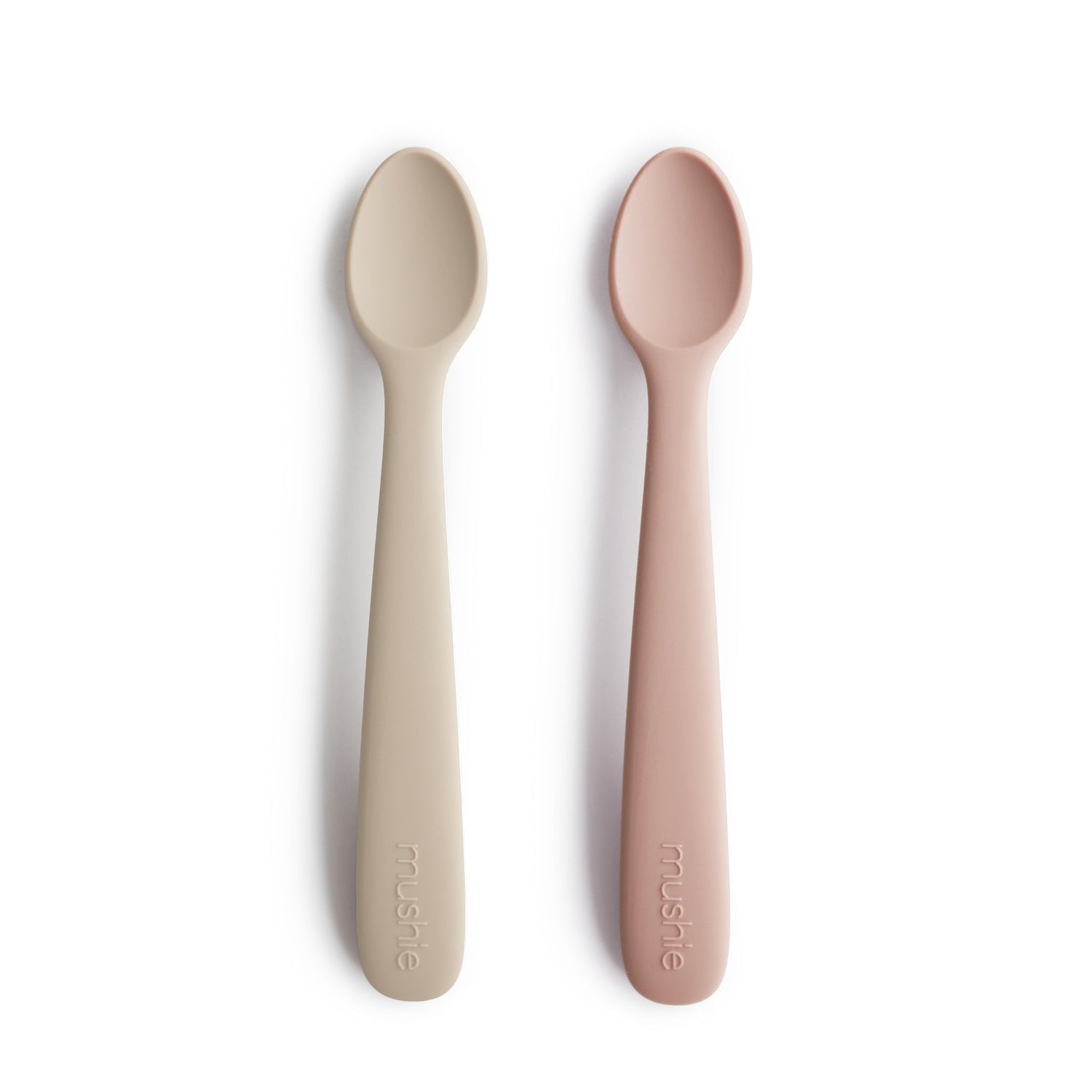 Lot de 2 cuillères silicone blush/sand liste #350850